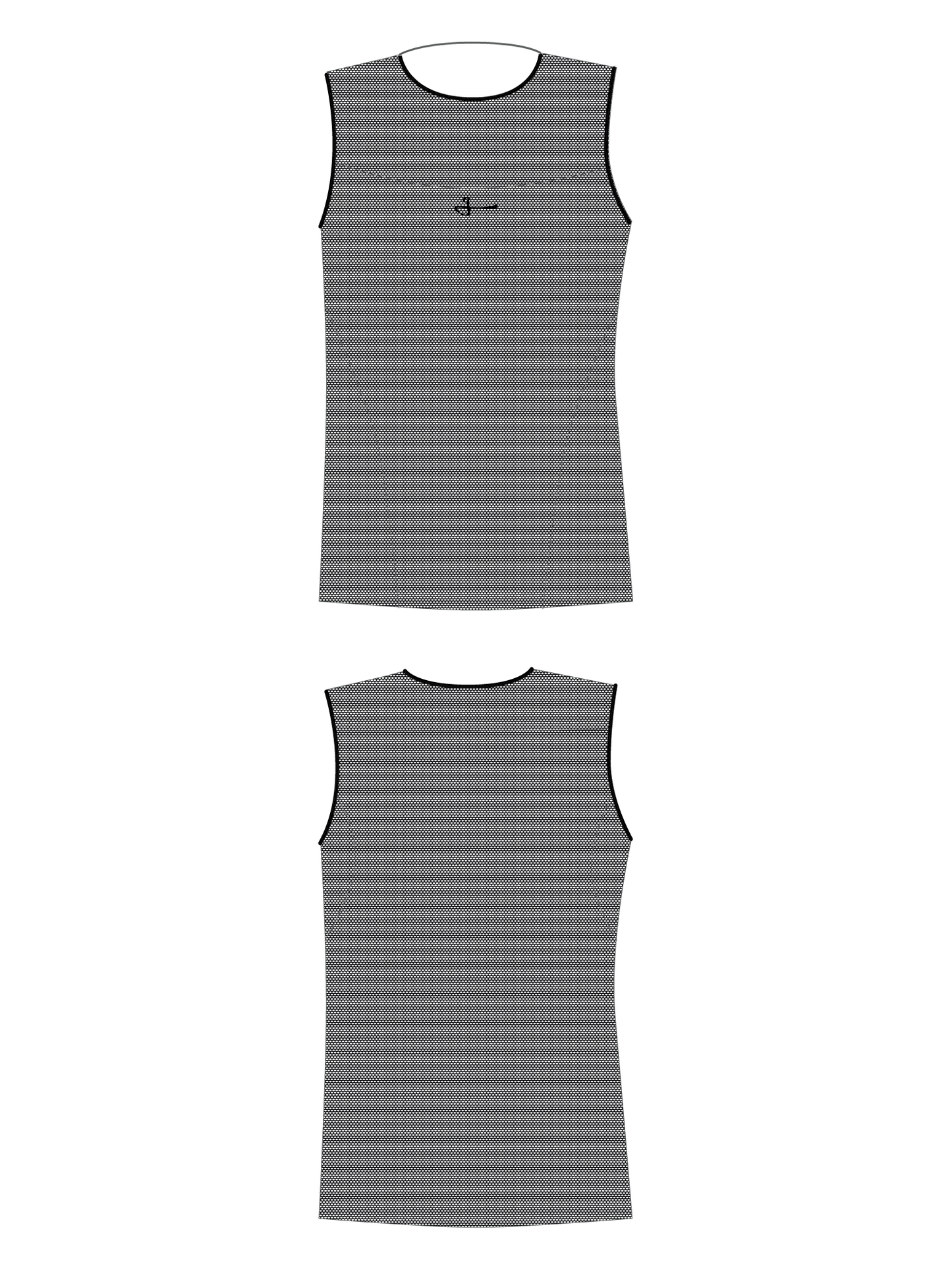 CAMISA INTERNA HOMBRE MODERN CLASSIC - BLACK