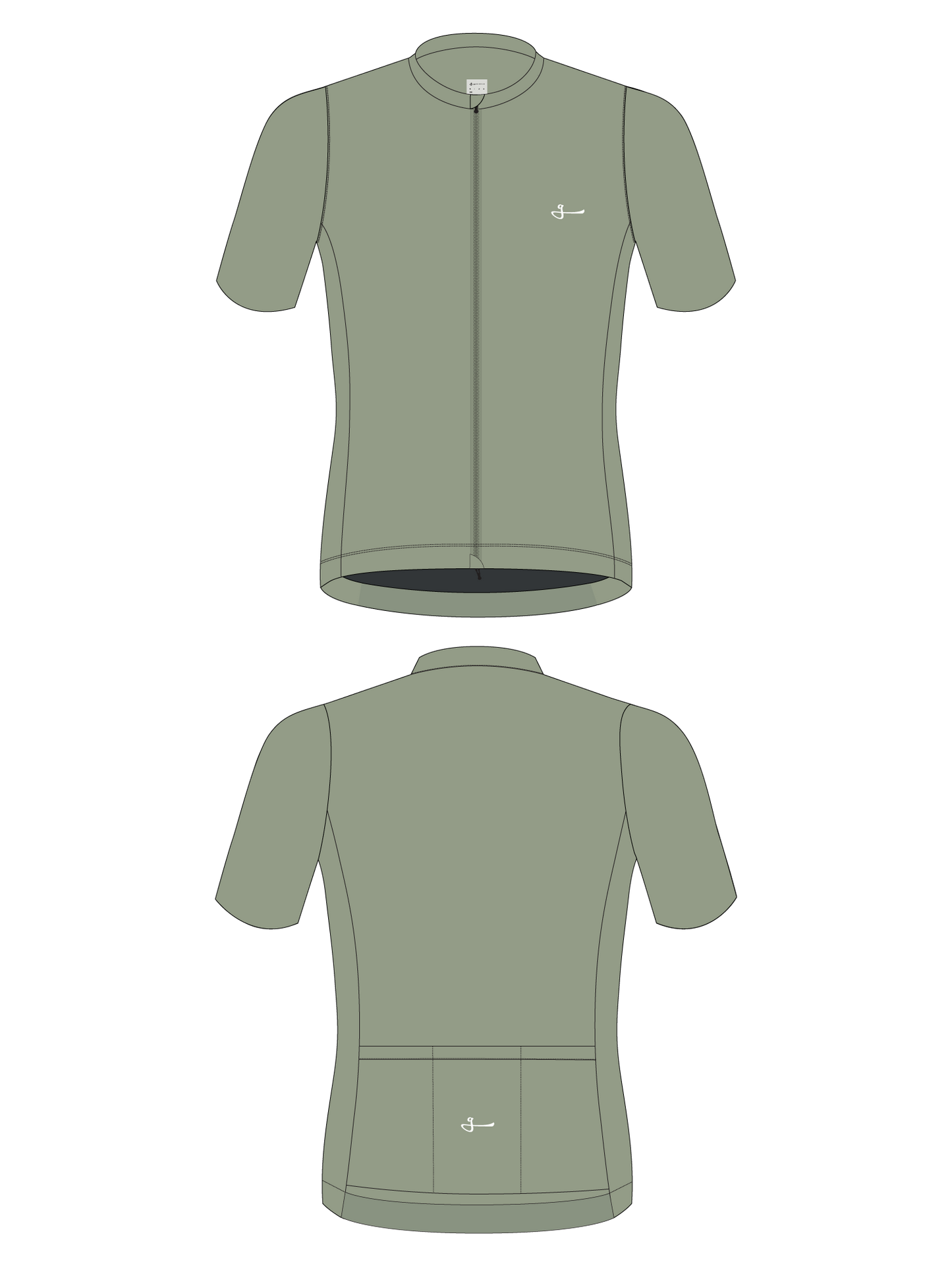 CAMISETA UNISEX MODERN CLASSIC - MOSS