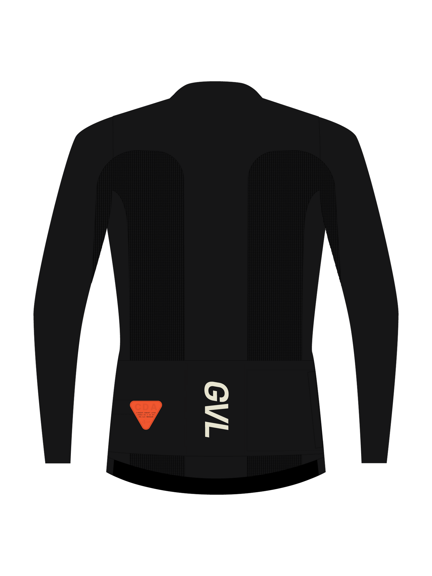 CAMISETA UNISEX ML C.D.A. - BLACK