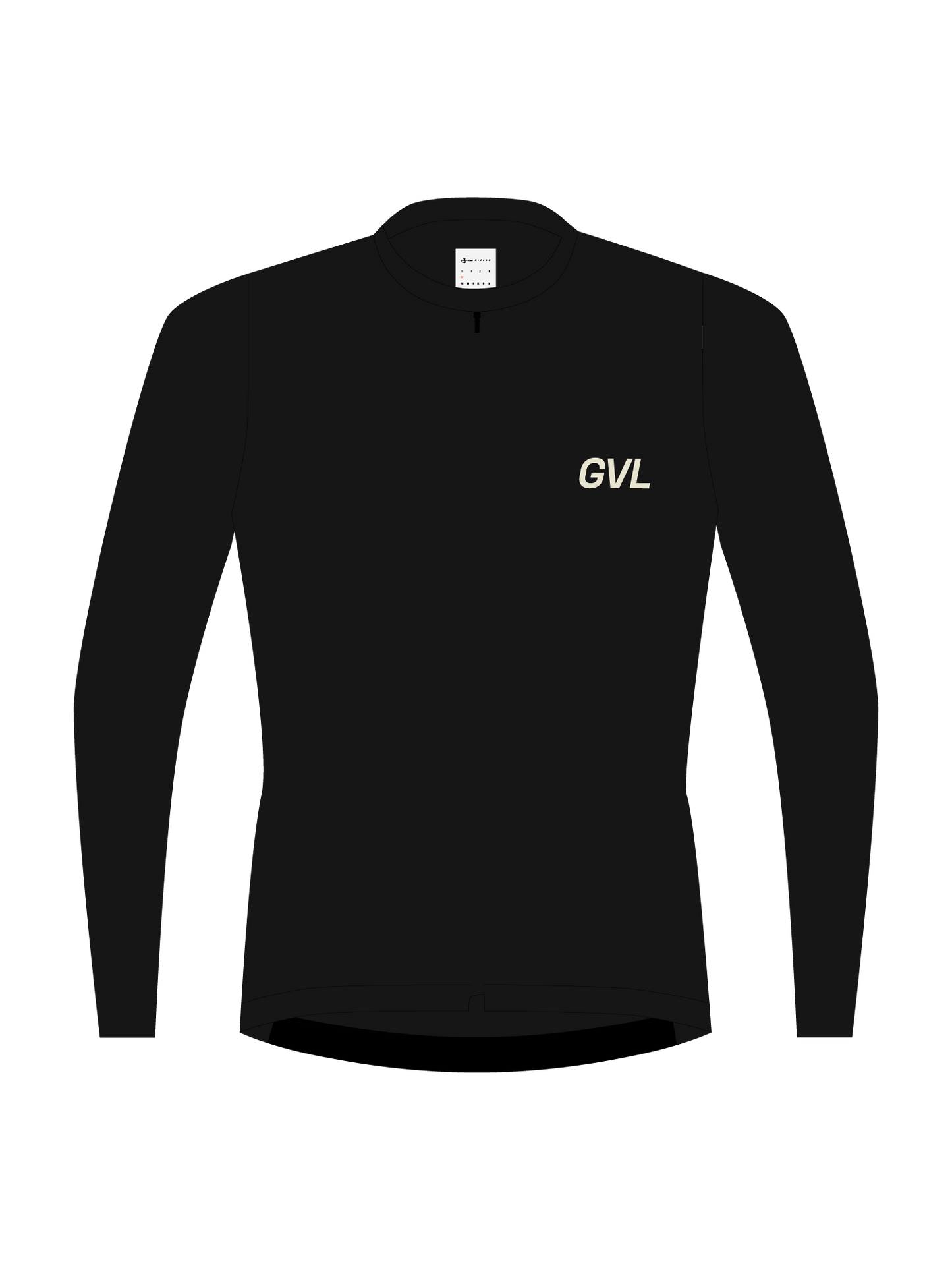 CAMISETA UNISEX ML C.D.A. - BLACK