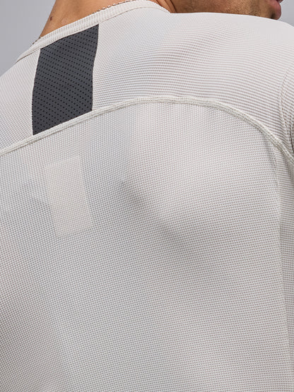 MODERN CLASSIC WAFFLE LS JERSEY - MOON