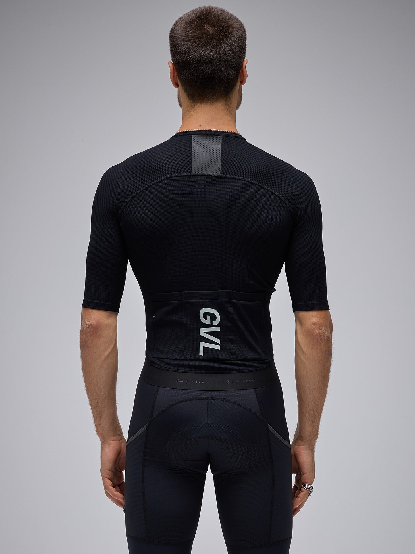 MODERN CLASSIC WAFFLE SS JERSEY - BLACK