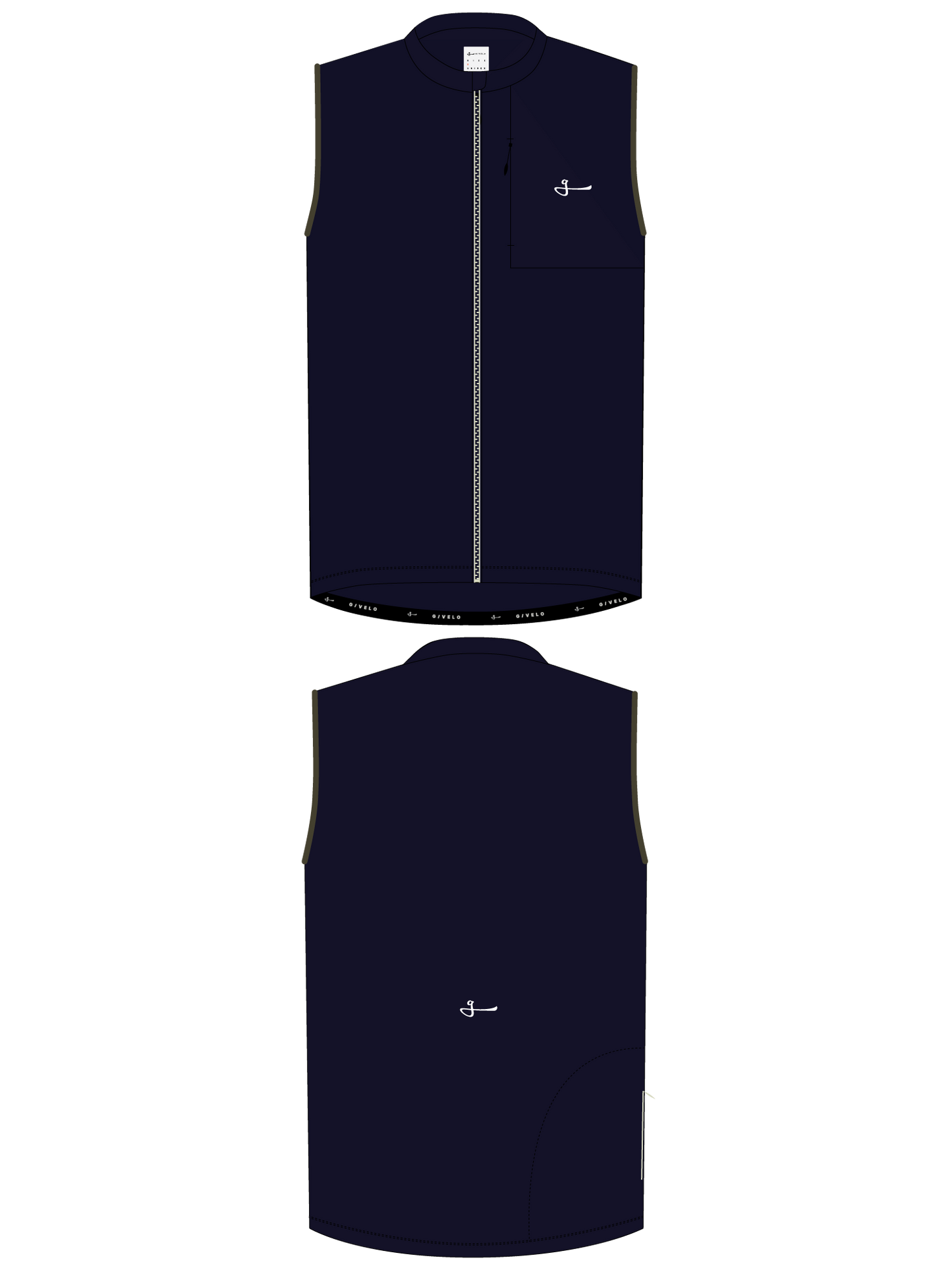 CHALECO SHELL UNISEX MODERN CLASSIC - NAVY
