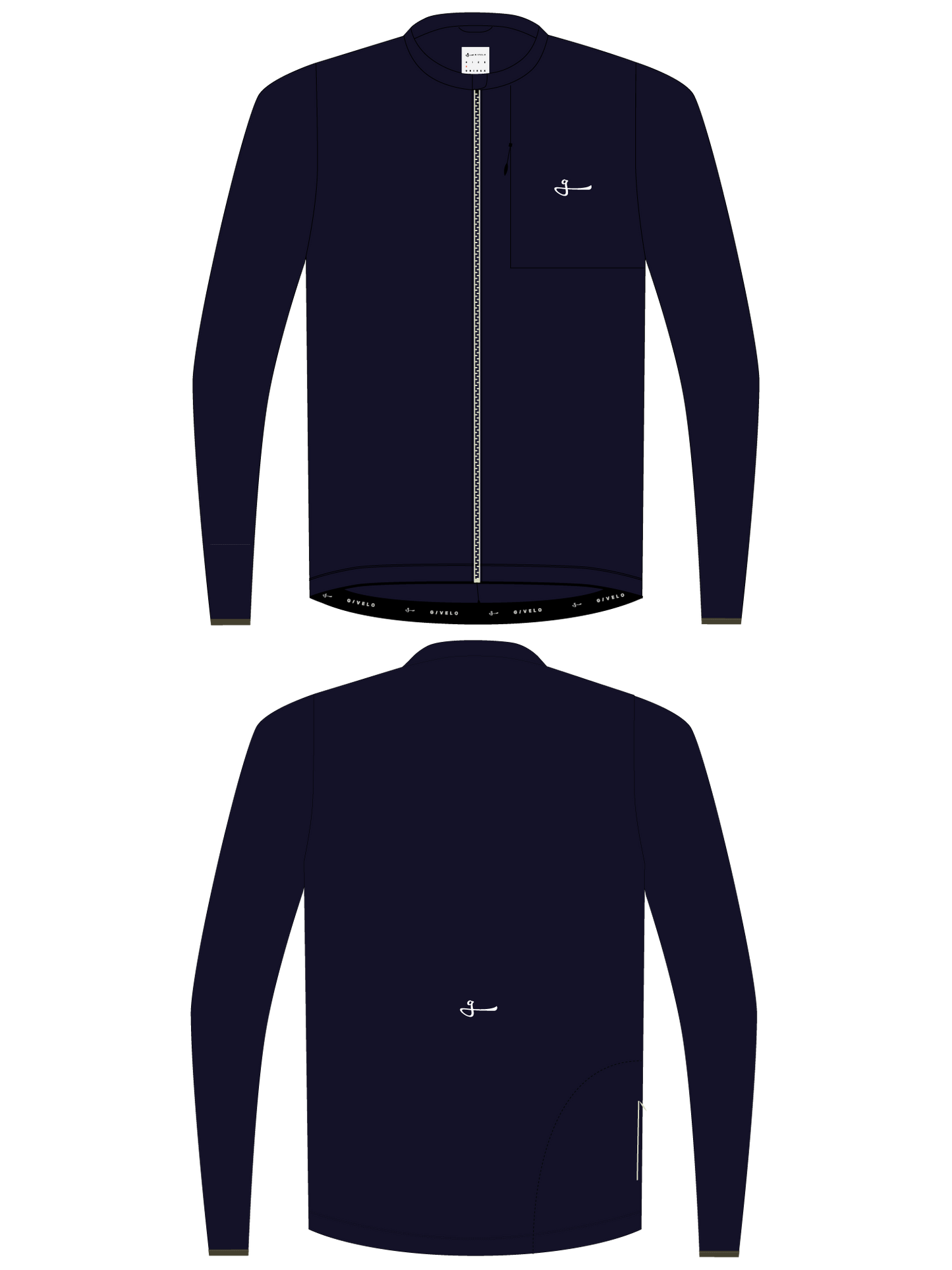 CHAQUETA SHELL UNISEX MODERN CLASSIC - NAVY
