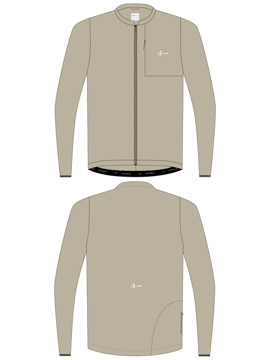 CHAQUETA SHELL UNISEX MODERN CLASSIC - SAND