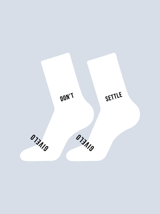 ULTRA DON'T SETTLE SOCKS