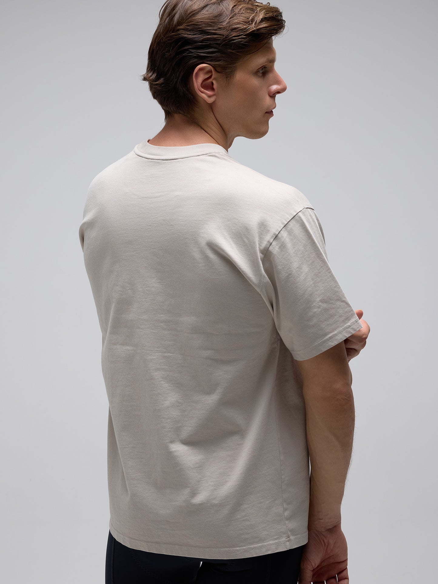 CAMISETA OVERSIZED CDA 100% ALGODÓN - CREAM