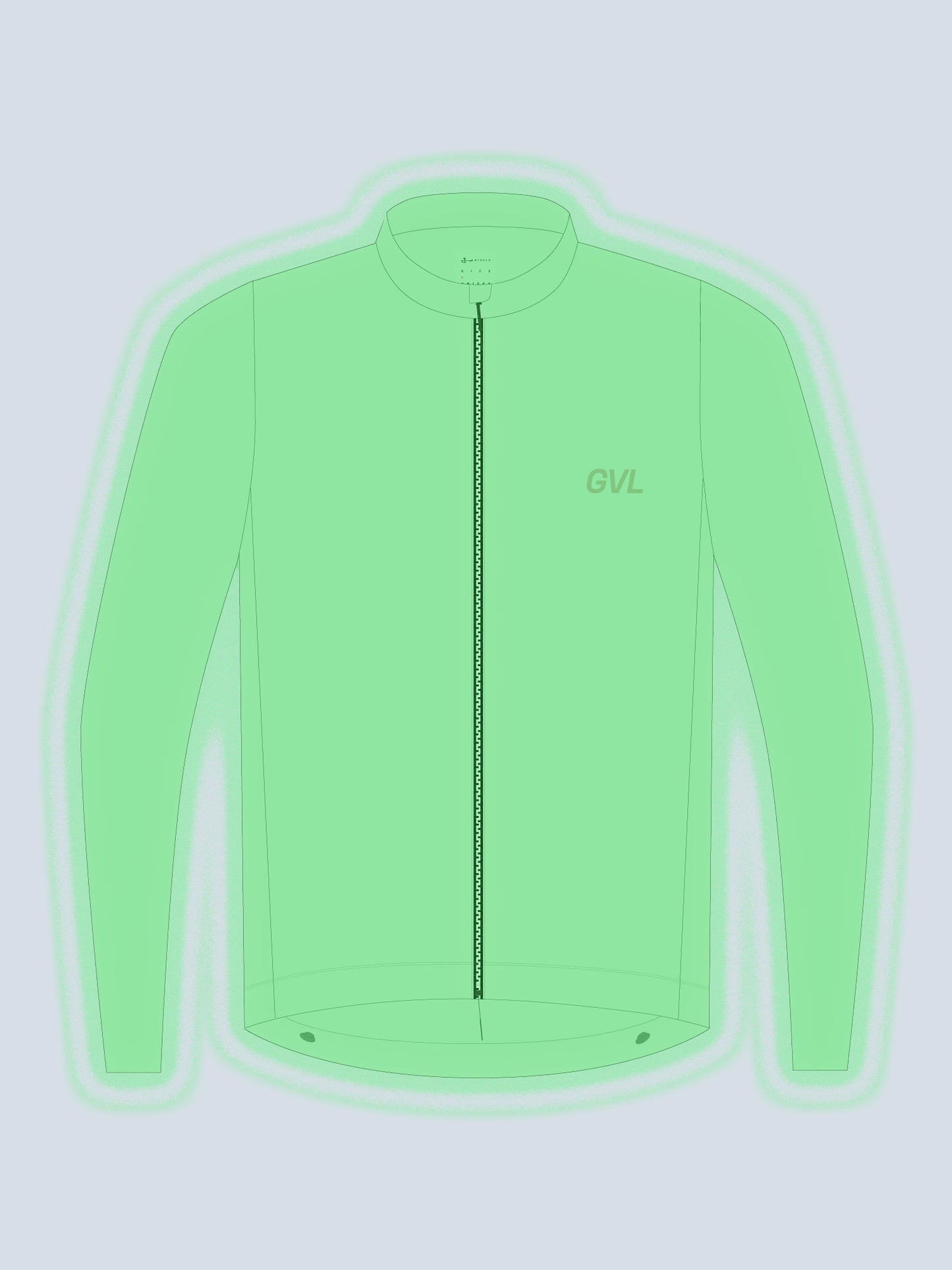 CHAQUETA WATERPROOF UNISEX C.D.A - ELECTRIC GLOW