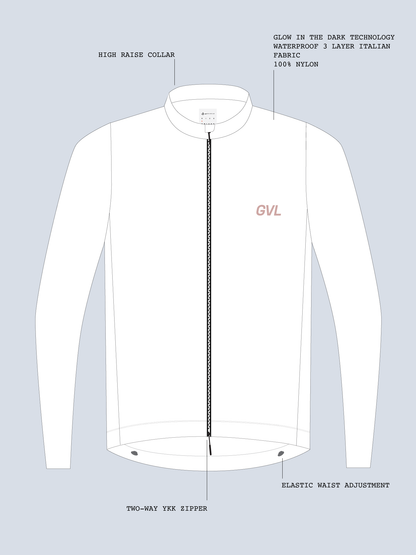 CHAQUETA WATERPROOF UNISEX C.D.A - ELECTRIC GLOW