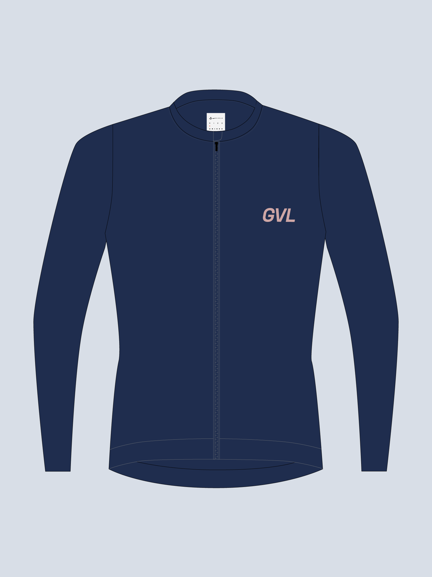 CAMISETA ML UNISEX C.D.A - CITY BLUE