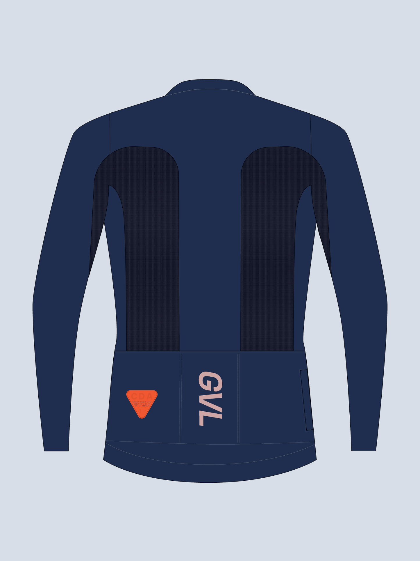 CAMISETA ML UNISEX C.D.A - CITY BLUE