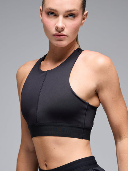 BYND TOP HALTER - NEGRO