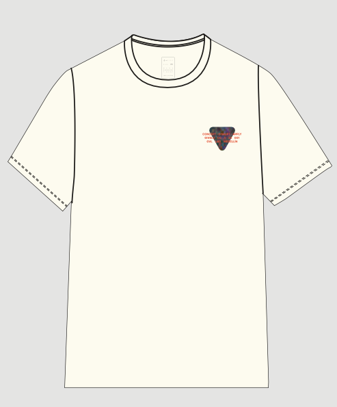 CAMISETA OVERSIZED CDA 100% ALGODÓN - OFF WHITE