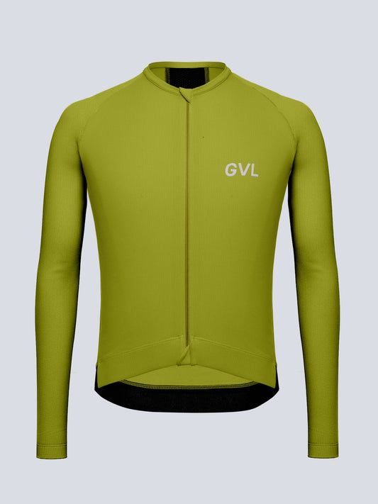 MODERN CLASSIC WAFFLE LS JERSEY - EVERGREEN