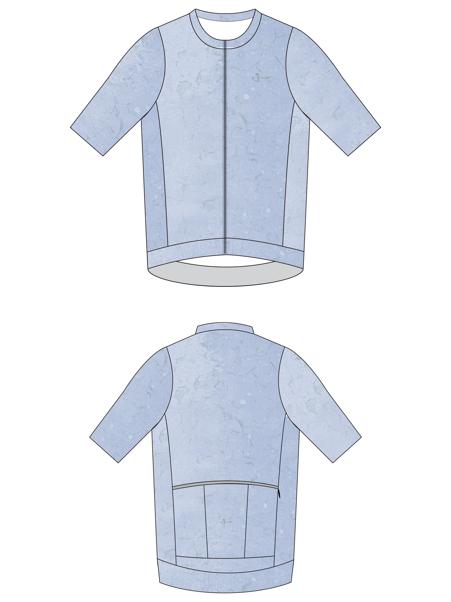 CAMISETA LIGHT UNISEX G90 - AZURE