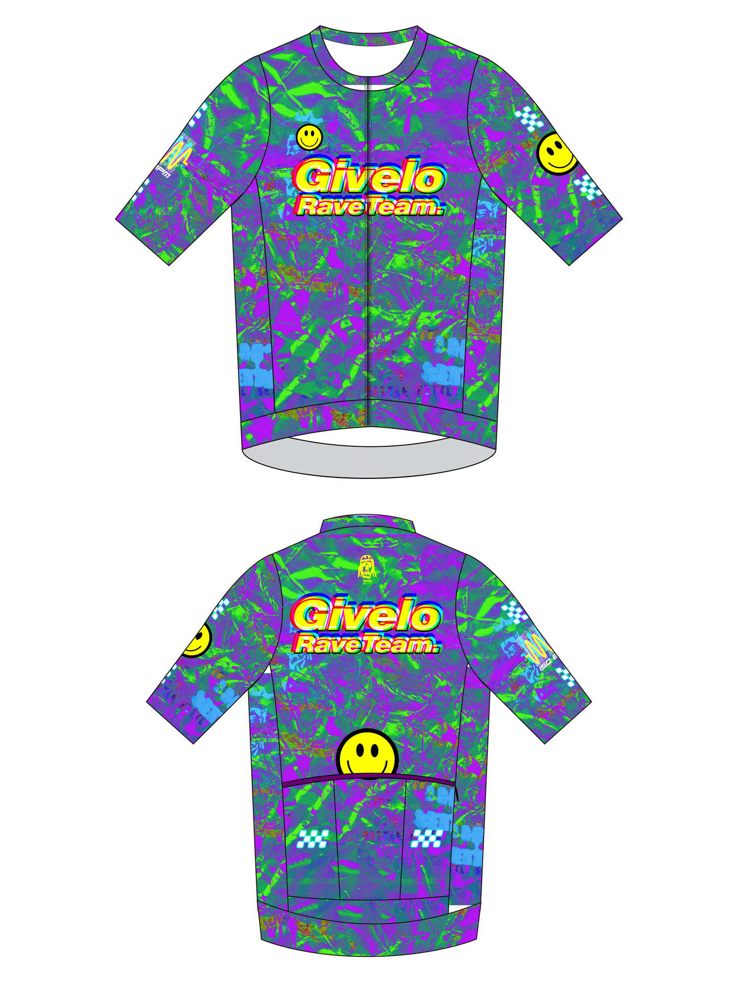 CAMISETA UNISEX GVL RT - AFTERGLOW