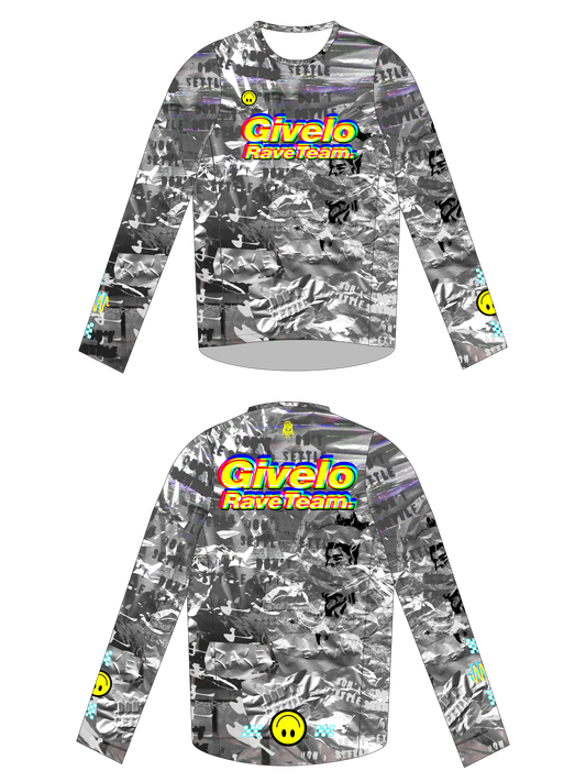 CAMISETA TECH LS GVL RT - ACID